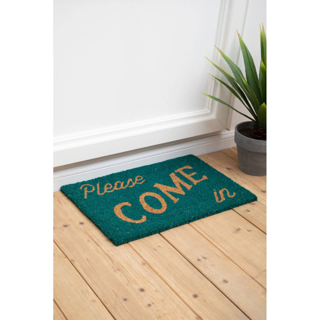 Premier Housewares Filta Please Come In Doormat