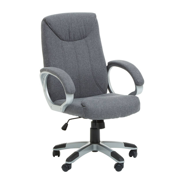 Premier Housewares Finlay Grey Home Office Chair