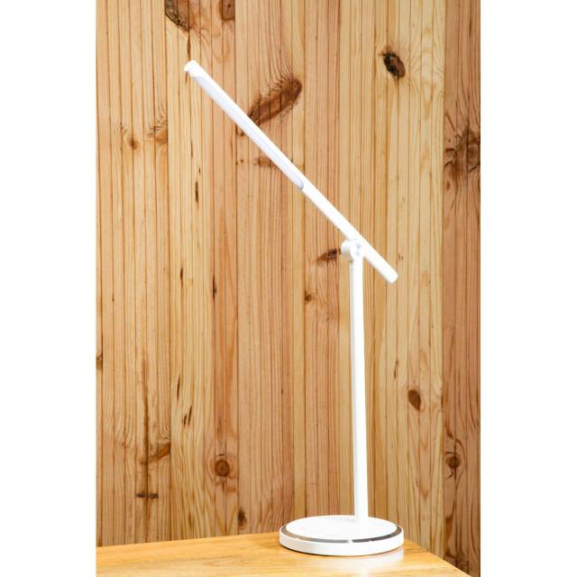 Premier Housewares Finley White Touch Desk Lamp