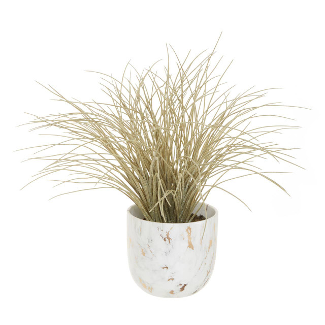 Premier Housewares Fiori Grass Plant In A Pot