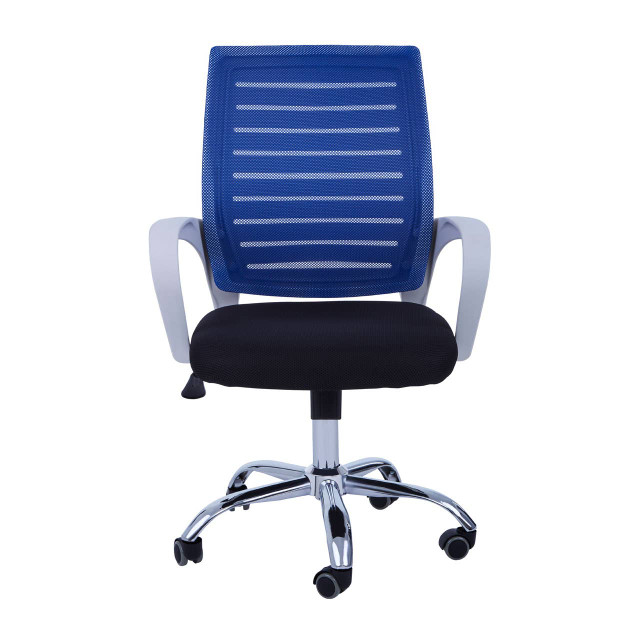 Premier Housewares Fredrick Blue Home Office Chair