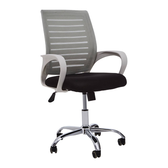 Premier Housewares Fredrick Grey Home Office Chair