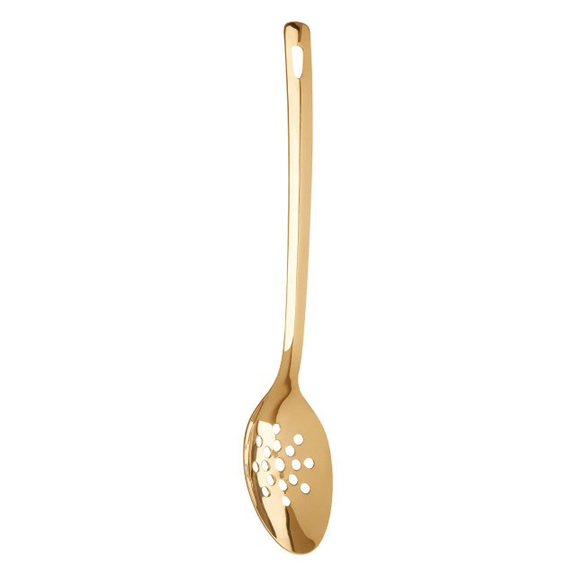 premier housewares Freya Gold Finish Slotted Spoon