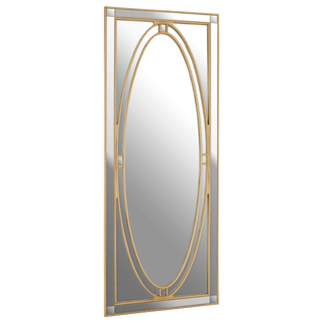 Premier Housewares Gavra Gold Frame Wall Mirror