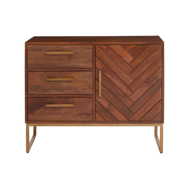 premier housewares Gaya Mango Wood Small Sideboard