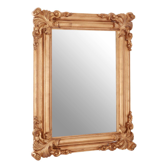 Premier Housewares Georgia Gold Frame Wall Mirror