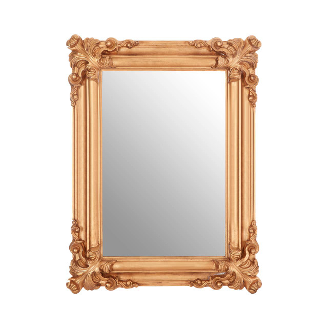 premier housewares Georgia Gold Frame Wall Mirror