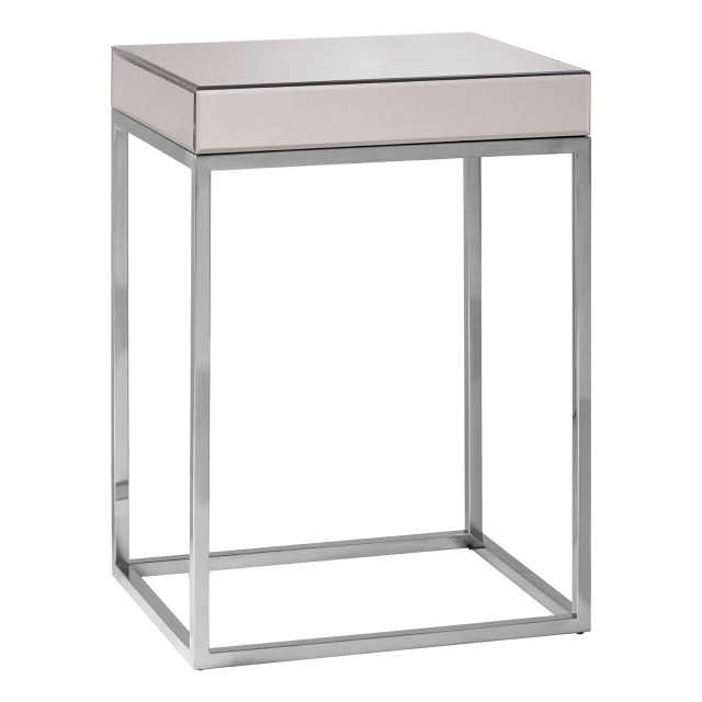 Premier Housewares Gianna Mirrored Side Table