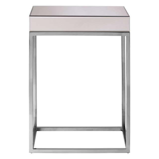 premier housewares Gianna Mirrored Side Table