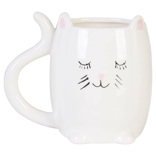 Premier Housewares Gigil Cat Mug