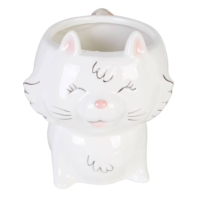 Premier Housewares Gigil White Cat Mug