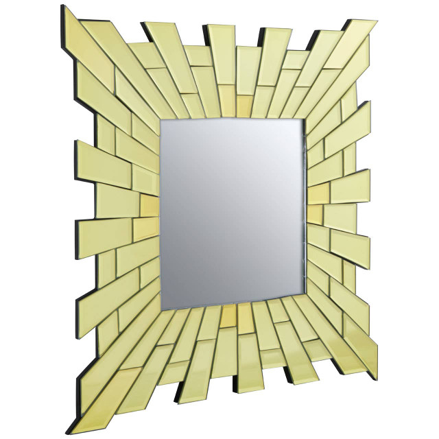 Premier Housewares Glitzy Small Square Wall Mirror