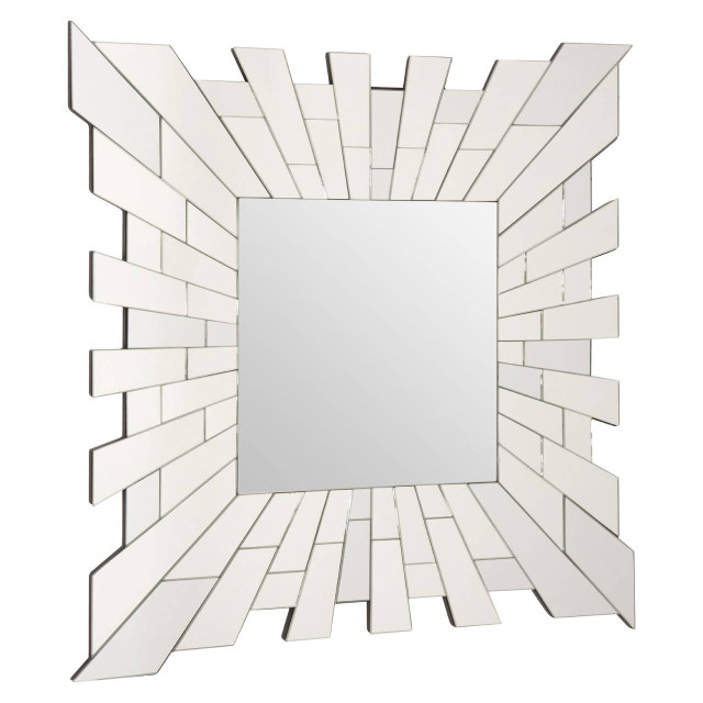 Premier Housewares Glitzy Square Wall Mirror