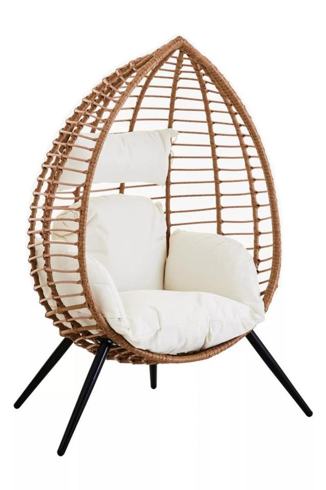 Premier Housewares Goa Natural Rattan Effect Chair