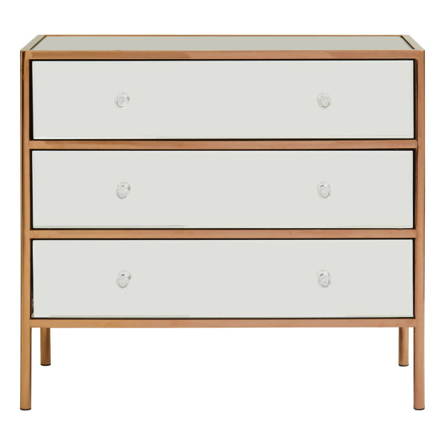 Premier Housewares Goldie 3 Drawer Chest