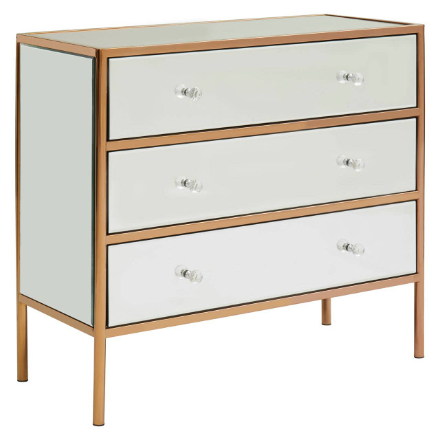 Premier Housewares Goldie 3 Drawer Chest