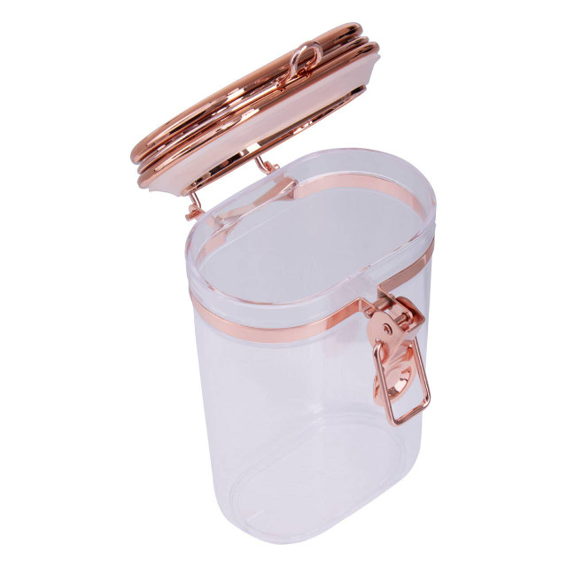 Premier Housewares Gozo Jar With Copper Lid 600 Ml