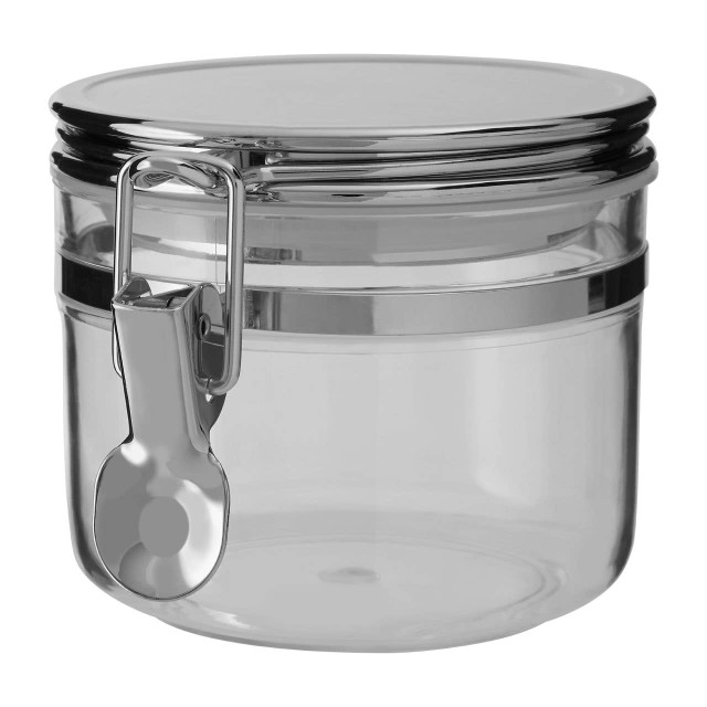 Premier Housewares Gozo Jar With Silver Lid 450 Ml