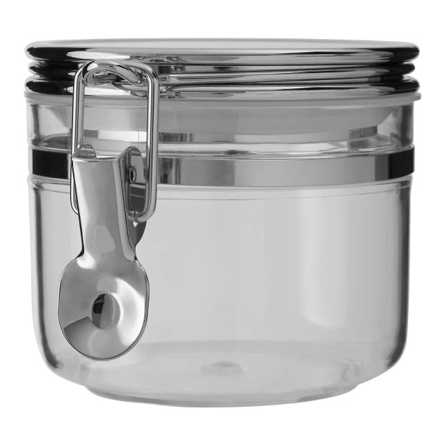 premier housewares Gozo Jar With Silver Lid 450 ml
