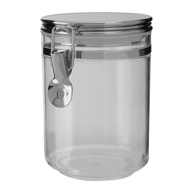 Premier Housewares Gozo Jar With Silver Lid 800 Ml