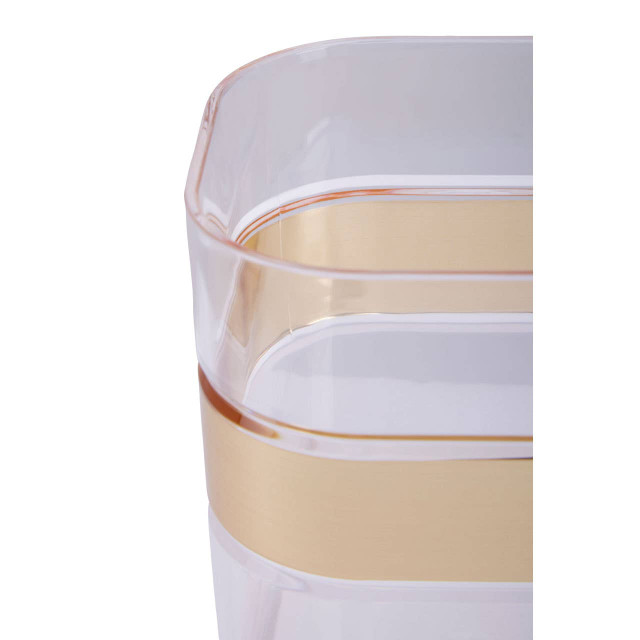 Premier Housewares Gozo Square Stoarge Jar 1200ml