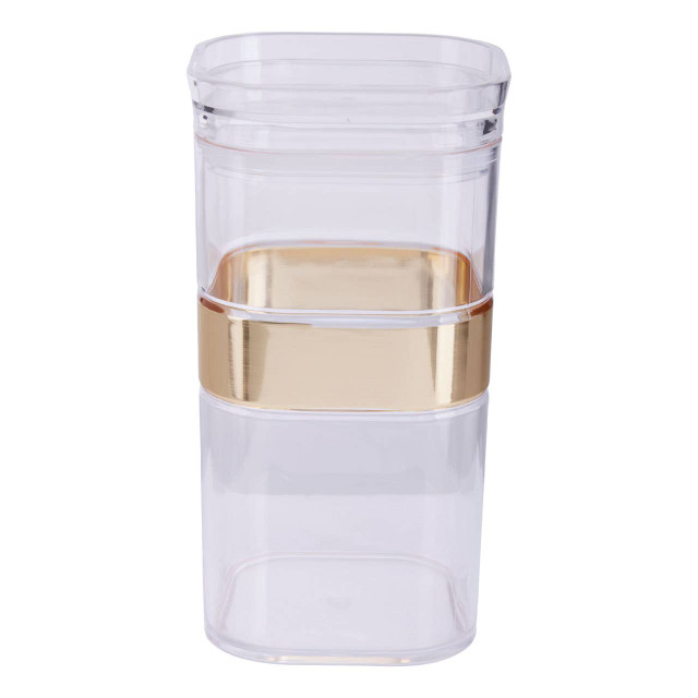 Premier Housewares Gozo Square Stoarge Jar 800 Ml