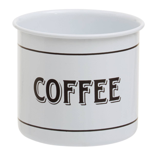 Premier Housewares Grocer White Metal Mug