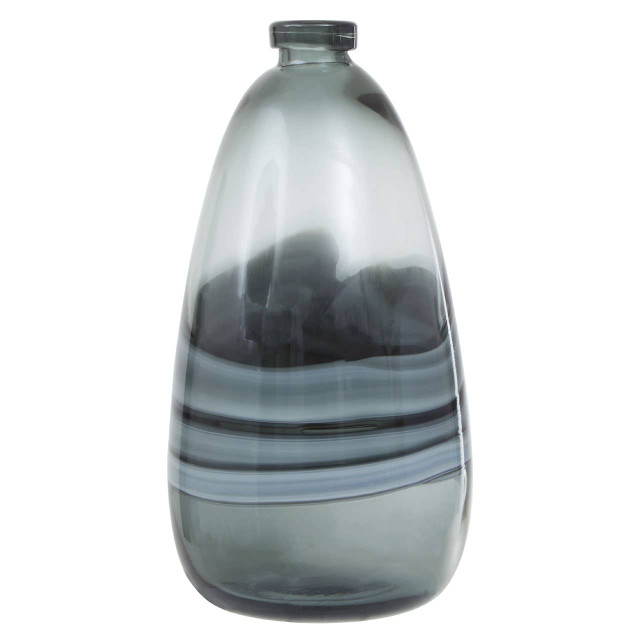 Premier Housewares Halla Large Grey Bottle Vase
