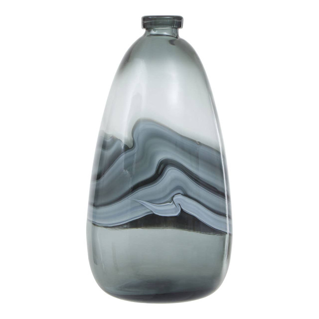 premier housewares Halla Large Grey Bottle Vase
