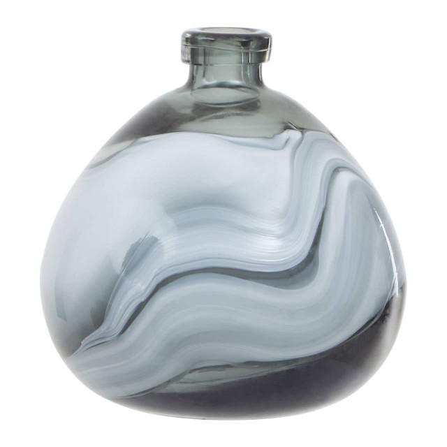 premier housewares Halla Small Grey Bottle Vase