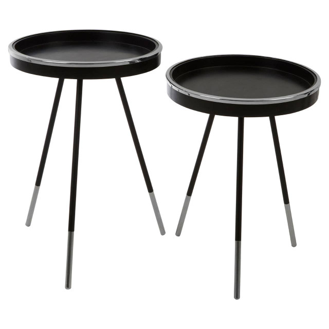 Premier Housewares Halle Set Of 2 Side Tables