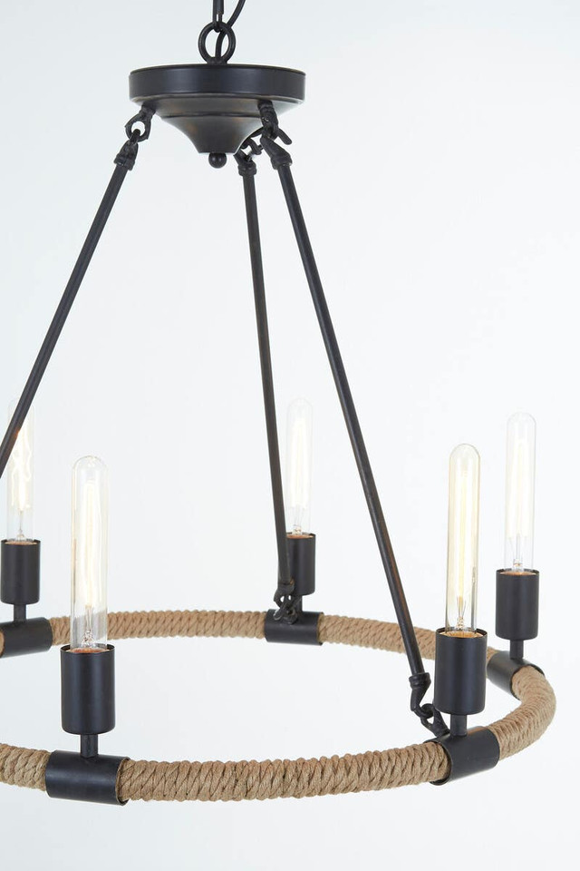 Premier Housewares Hampstead 6 Bulb Chandelier