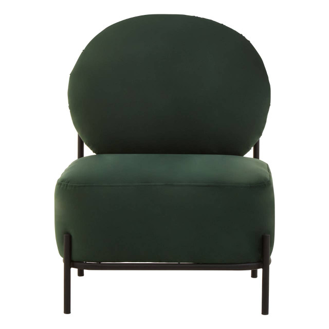 premier housewares Haya Green Velvet Chair