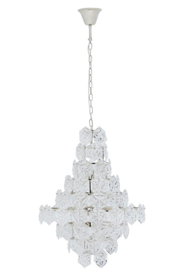 premier housewares Helena Tiered Glass Chandelier