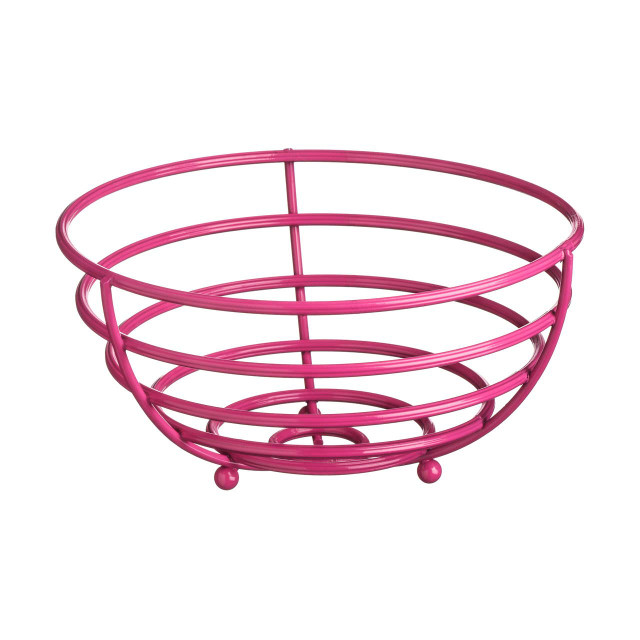 premier housewares Helix Hot Pink Fruit Basket