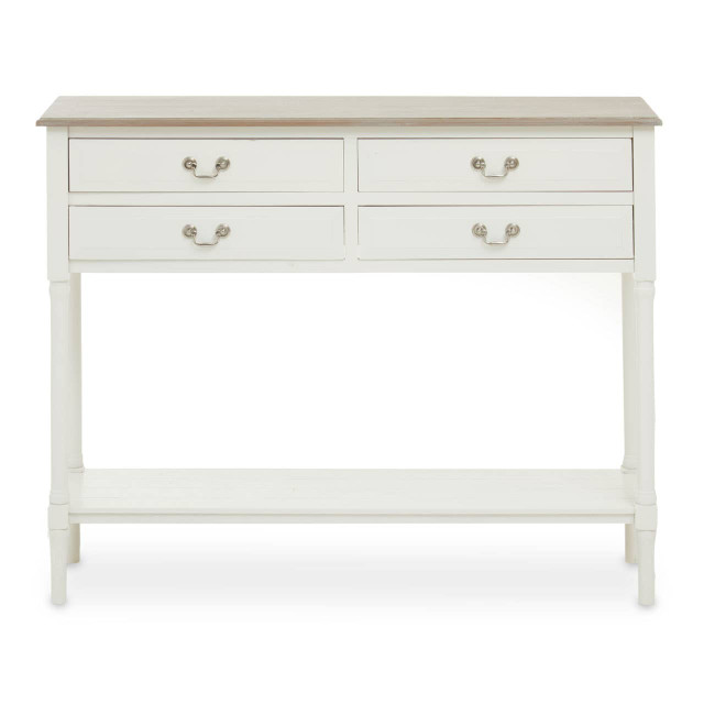 Premier Housewares Heritage 4 Drawer Console Table