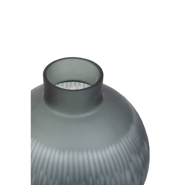 Premier Housewares Hessa Large Carved Glass Vase