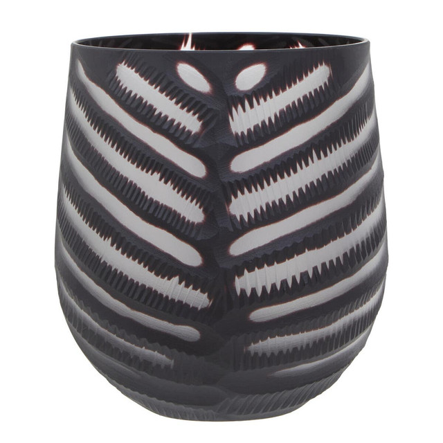 Premier Housewares Hessa Small Chevron Cut Vase