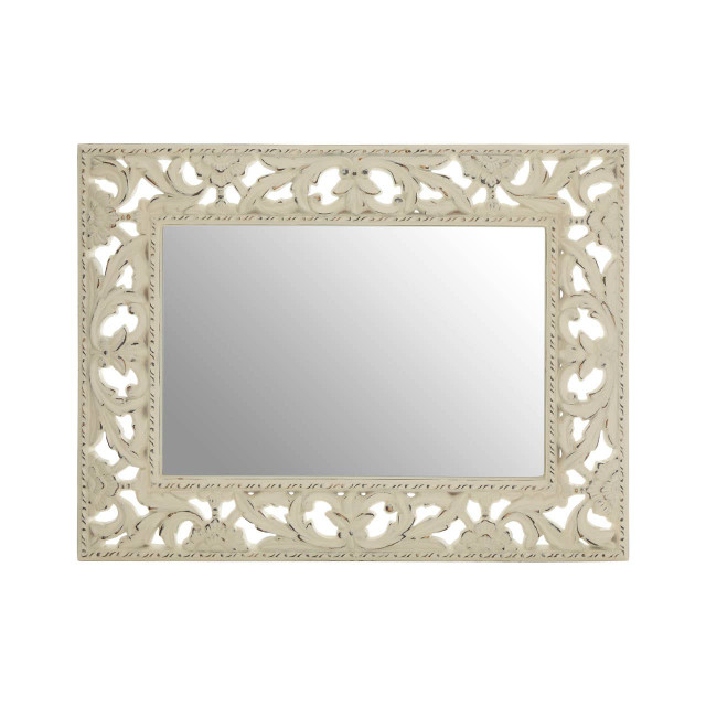 Premier Housewares Hilda Cream Wall Mirror