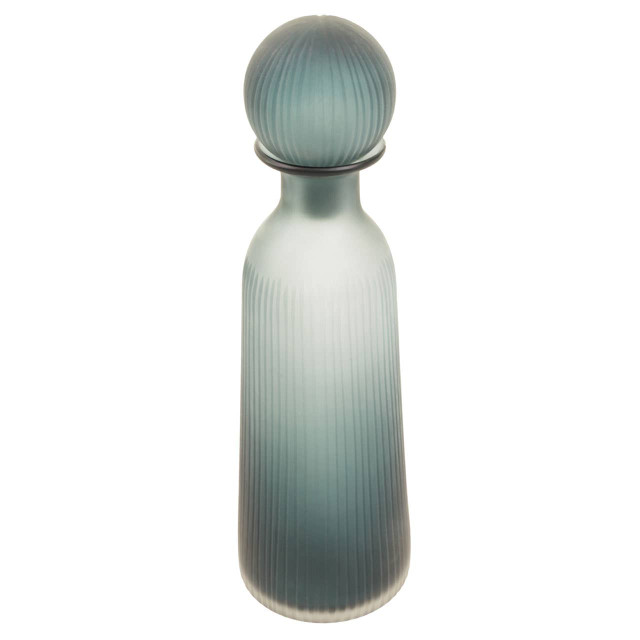 Premier Housewares Hira Large Blue Bottle Vase