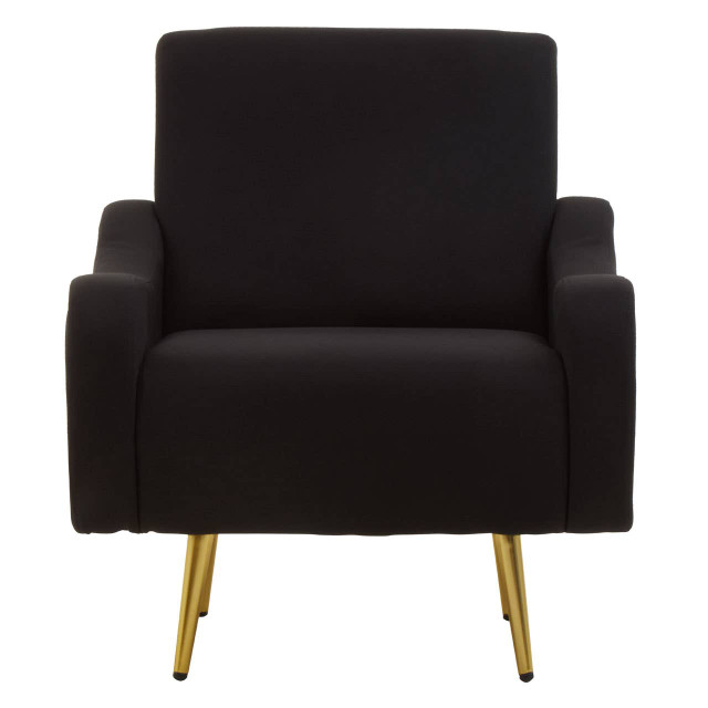 Premier Housewares Holli Black Armchair
