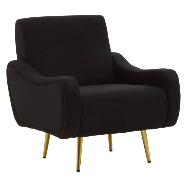 Premier Housewares Holli Black Armchair