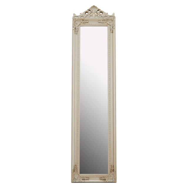 Premier Housewares Holmes Champagne Floor Mirror