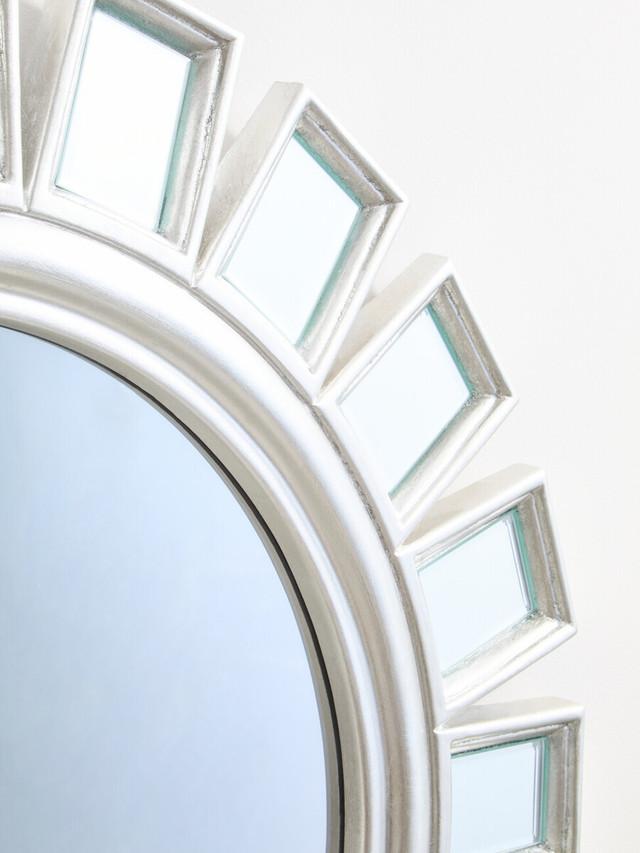 Premier Housewares Inti Silver Wall Mirror