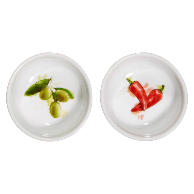 Premier Housewares Italia Set Of Two Dipping Bowls