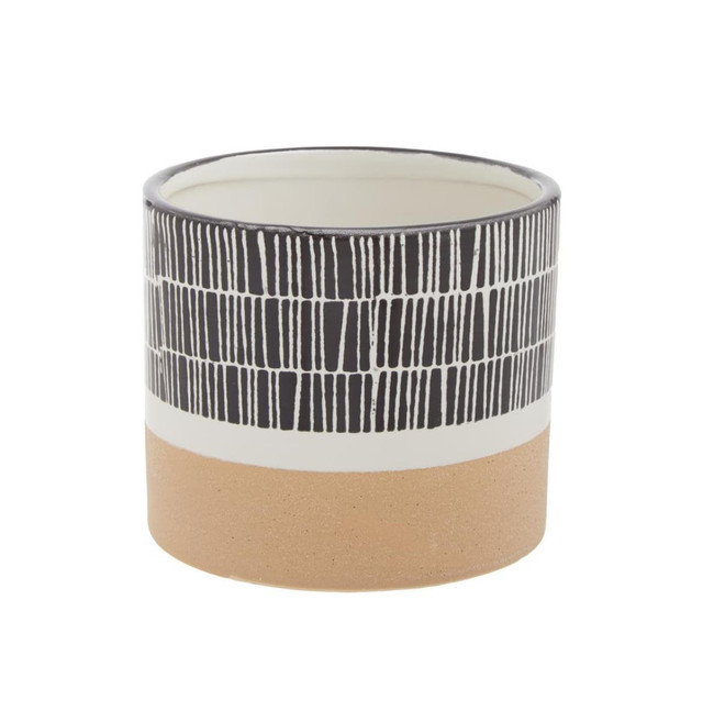 Premier Housewares Jada Small Striped Planter