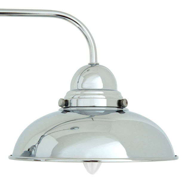 Premier Housewares Jasper 3 Pendant Chrome Light