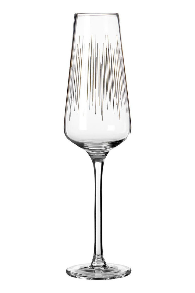 Premier Housewares Jazz Champagne Glasses Set Of 4