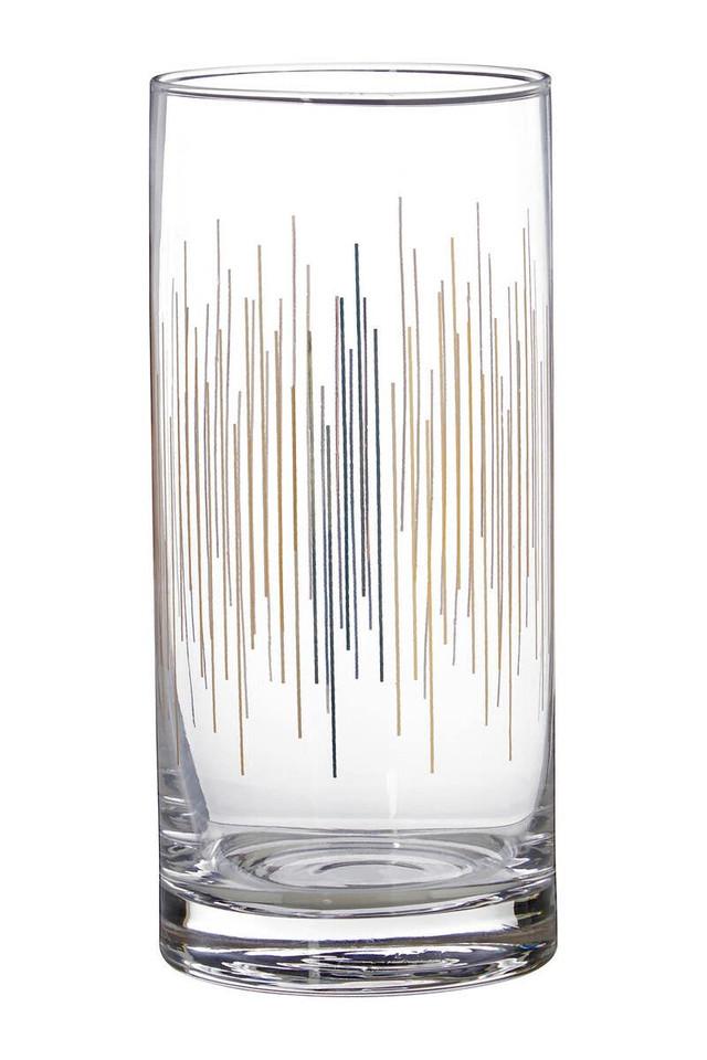 Premier Housewares Jazz Highball Glasses Set Of 4