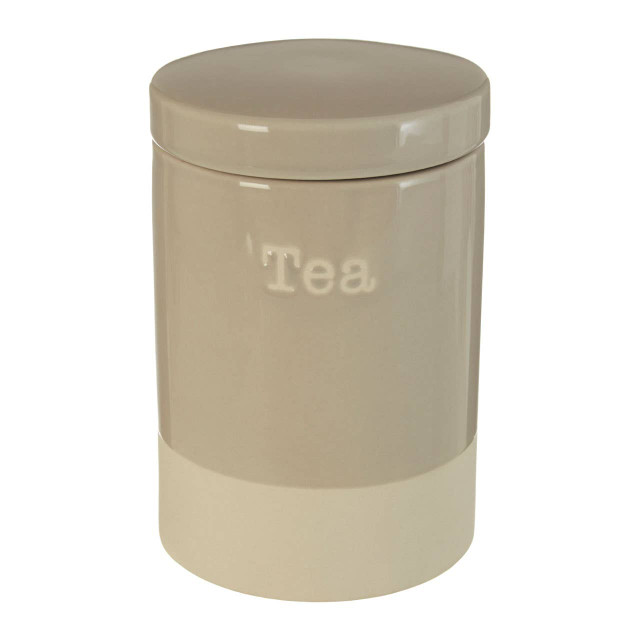 Premier Housewares Jura Grey Tea Canister